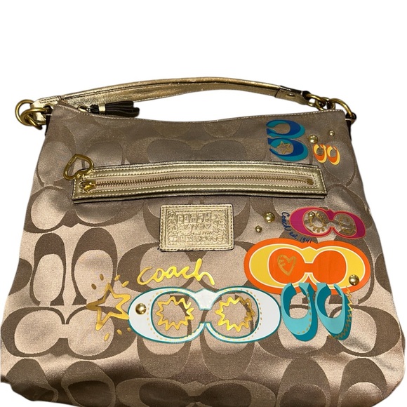 Coach signature poppy purse - Picture 4 of 9